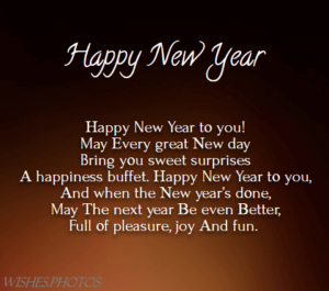 Happy New Year Poems and Images