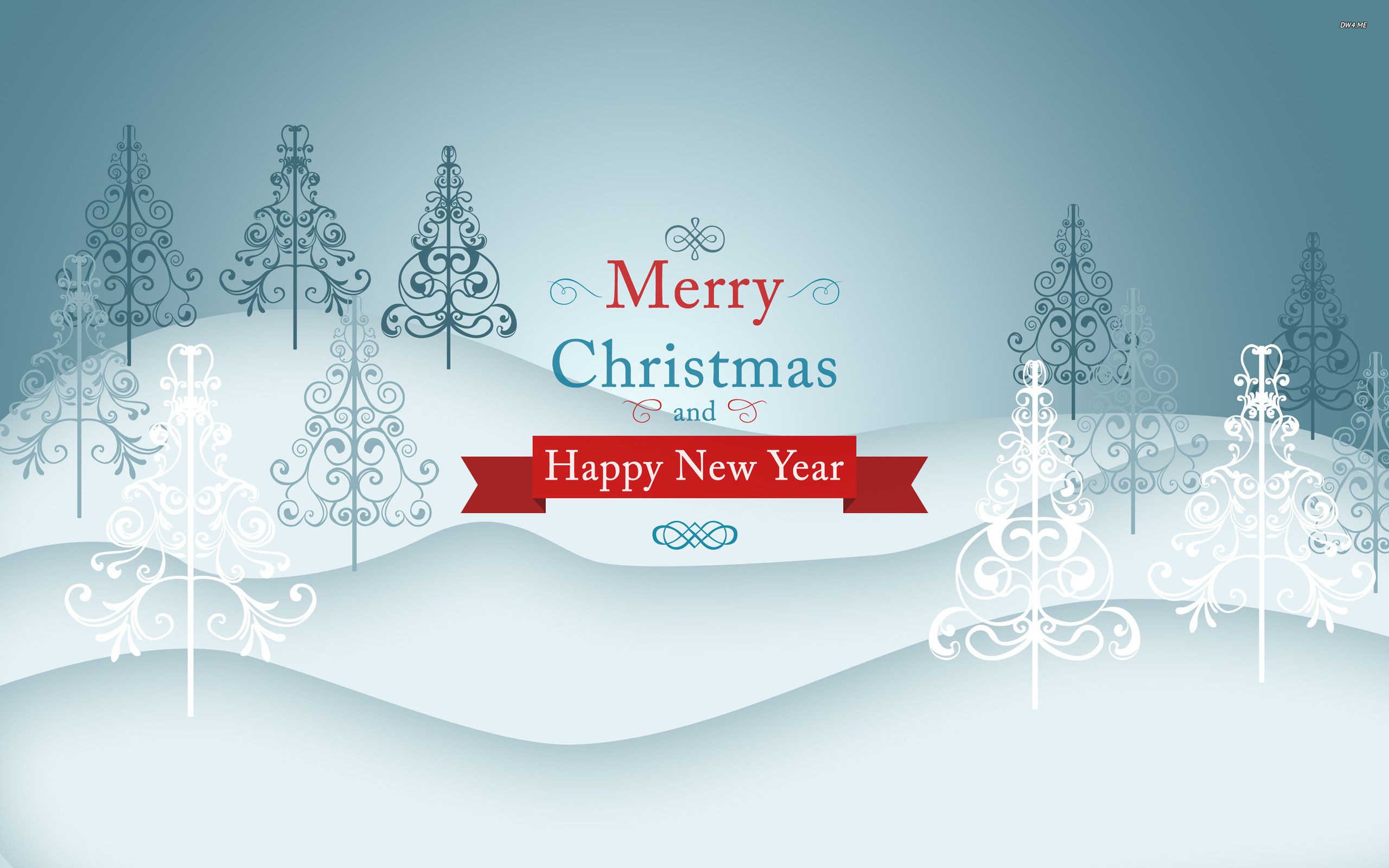 Merry Christmas Happy New Year 2023 Desktop Widescreen Wallpaper 