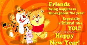 New year wishes for best friends