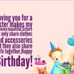 Happy Birthday Wishes Sister
