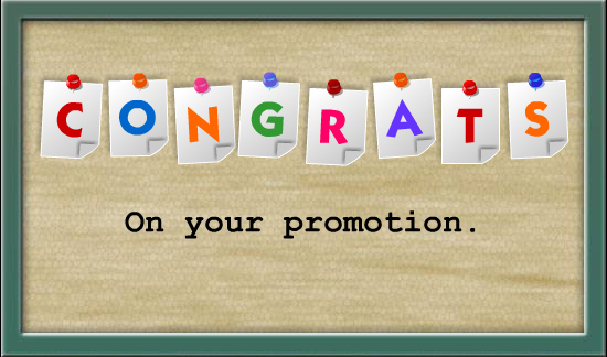 Congratulations Wishes On Promotion