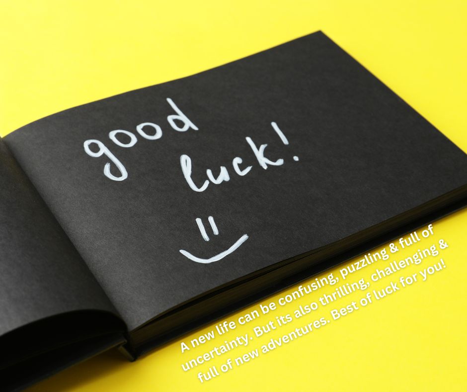 Good Luck Wishes Messages for a New Life