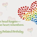 Creative happy belated birthday wishes ideas Creative happy belated birthday wishes ideas