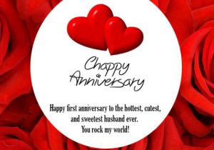 First-wedding-anniversary-wishes-for-husband