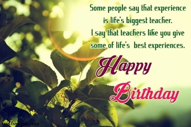 59+ Happy Birthday Wishes For Teacher, Quotes And Messages