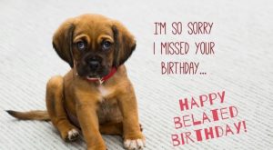 happy belated birthday wishes