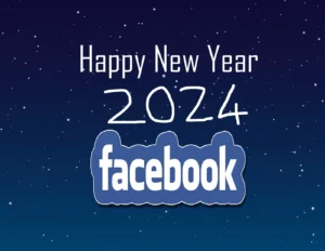 happy new year 2024 facebook status