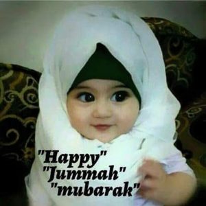 jumma mubarak with a cute girl