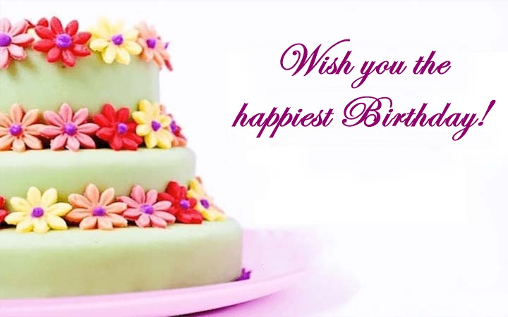 Wish you the happiest Birthday