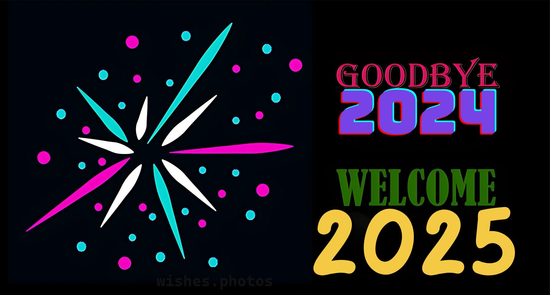 Goodbye 2024 welcome 2025 hd images wallpapers free