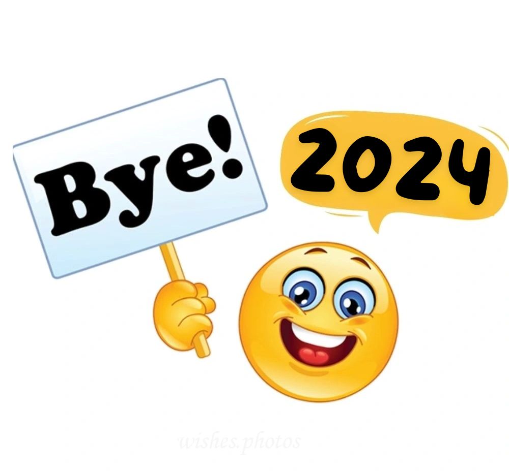 goodbye 2024 emoji quotes