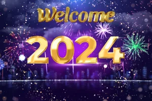 NewYeareves firework welcome2024 Image New+Year+eve's firework welcome+2024_Image