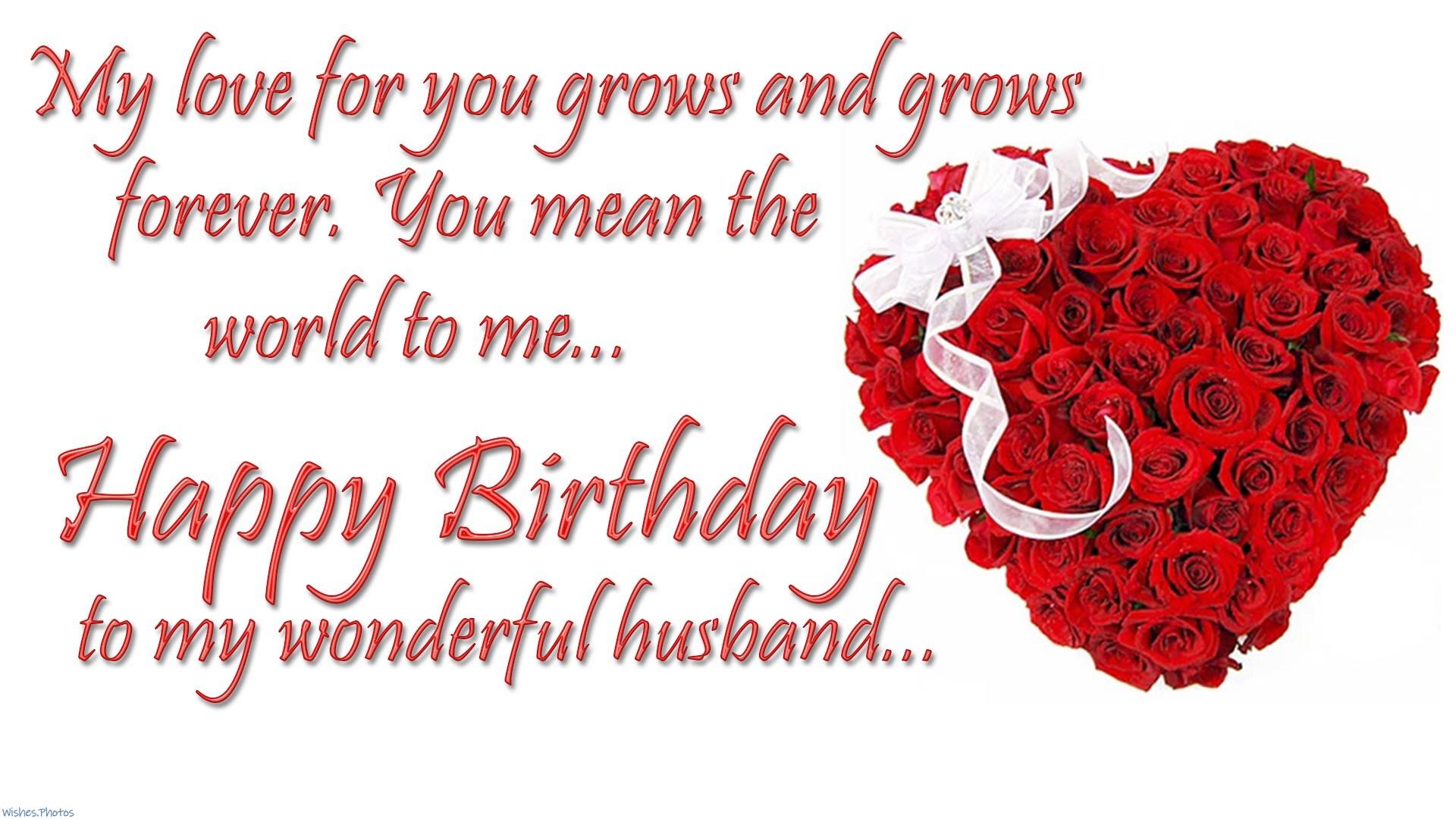 Birthday Wishes Image For Husband