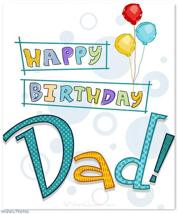 Dad Birthday Wish Image