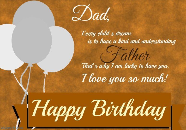 Dad Quotes Father Birthday Quotes Wishes Image