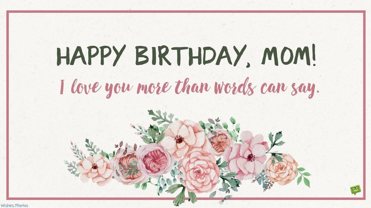 Happy Birthday Mom Image Wishes For The Best Mother In The World