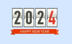 happy new year 2024 festive realistic decoration celebrate 2024 party free vector happy new year 2024 festive realistic decoration celebrate 2024 party free vector