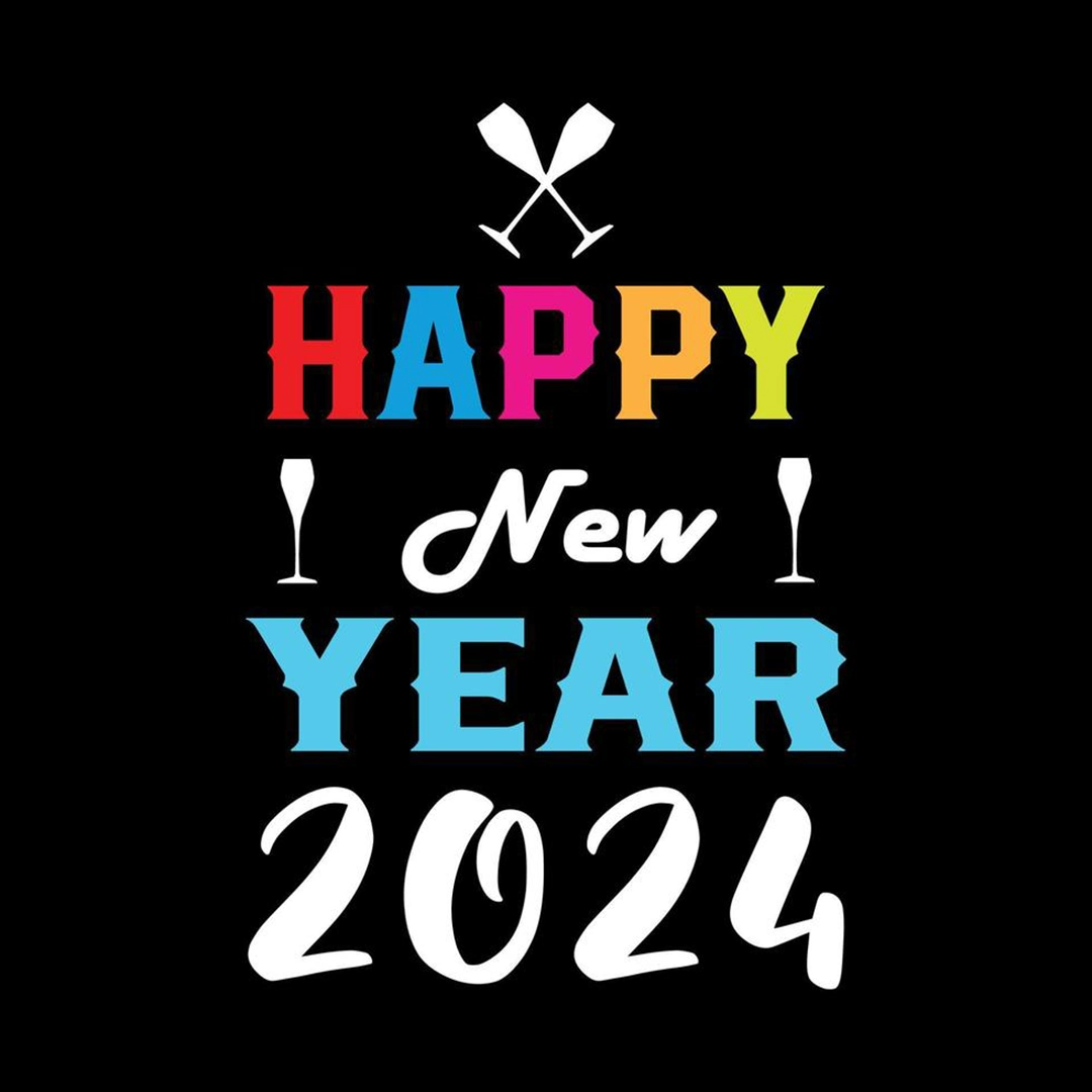 happy new year 2024 t shirt new year celebration t shirt design for print