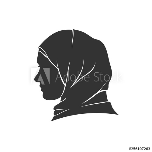 Hijabi Vector Image Profile Picture For Muslim Woman