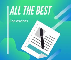 all the best exam
