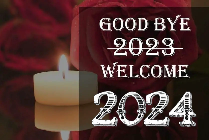 Bye Bye 2023 Welcome 2024 Picture