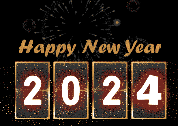 new year 2024 gif animation free download