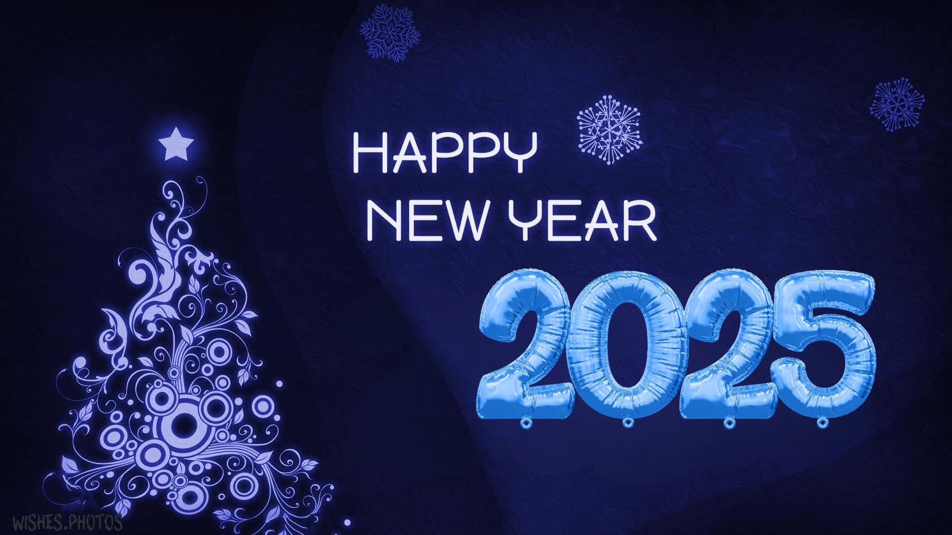 2025 blue color inspired new year desktop wallpapers 1920x1080 for desktop