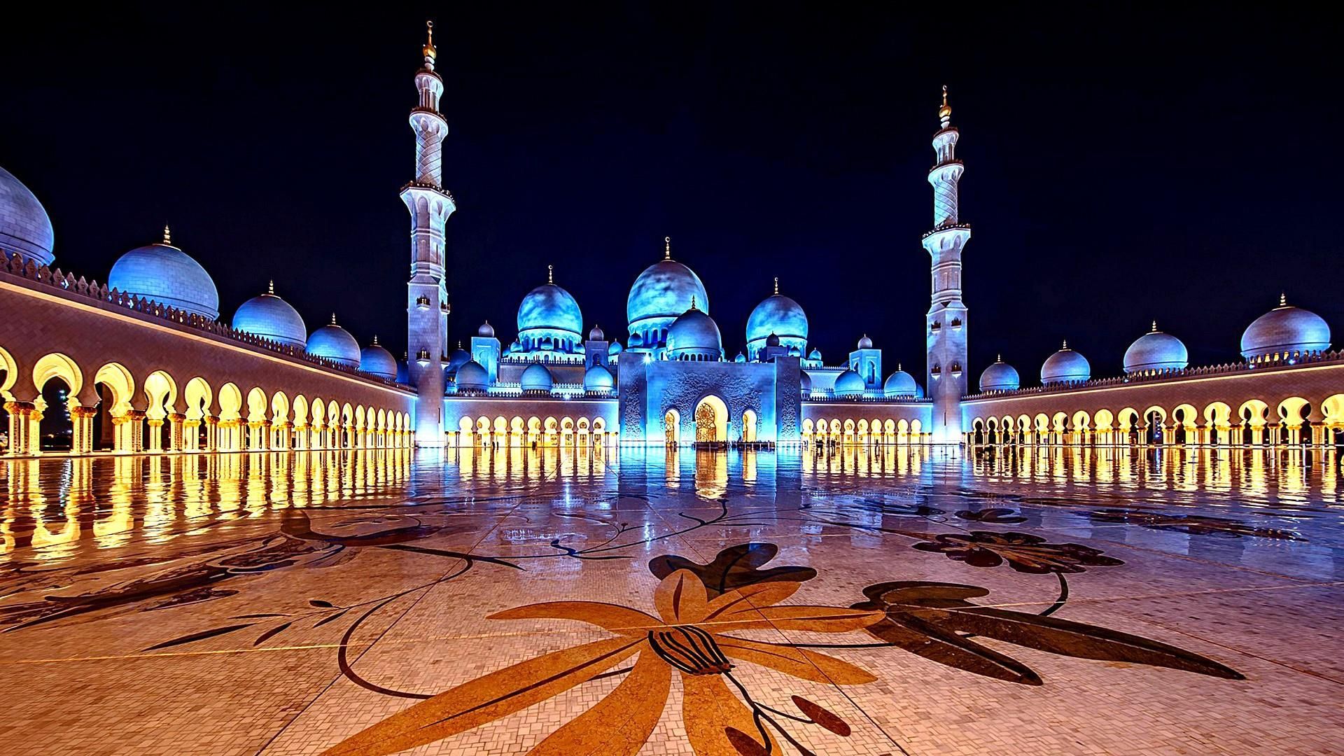 The Most Beautiful Mosques In The World Masjid Al Nabawi Medinah Saudi  Arabia Hd Wallpaper 1920x120  Wallpapers13com