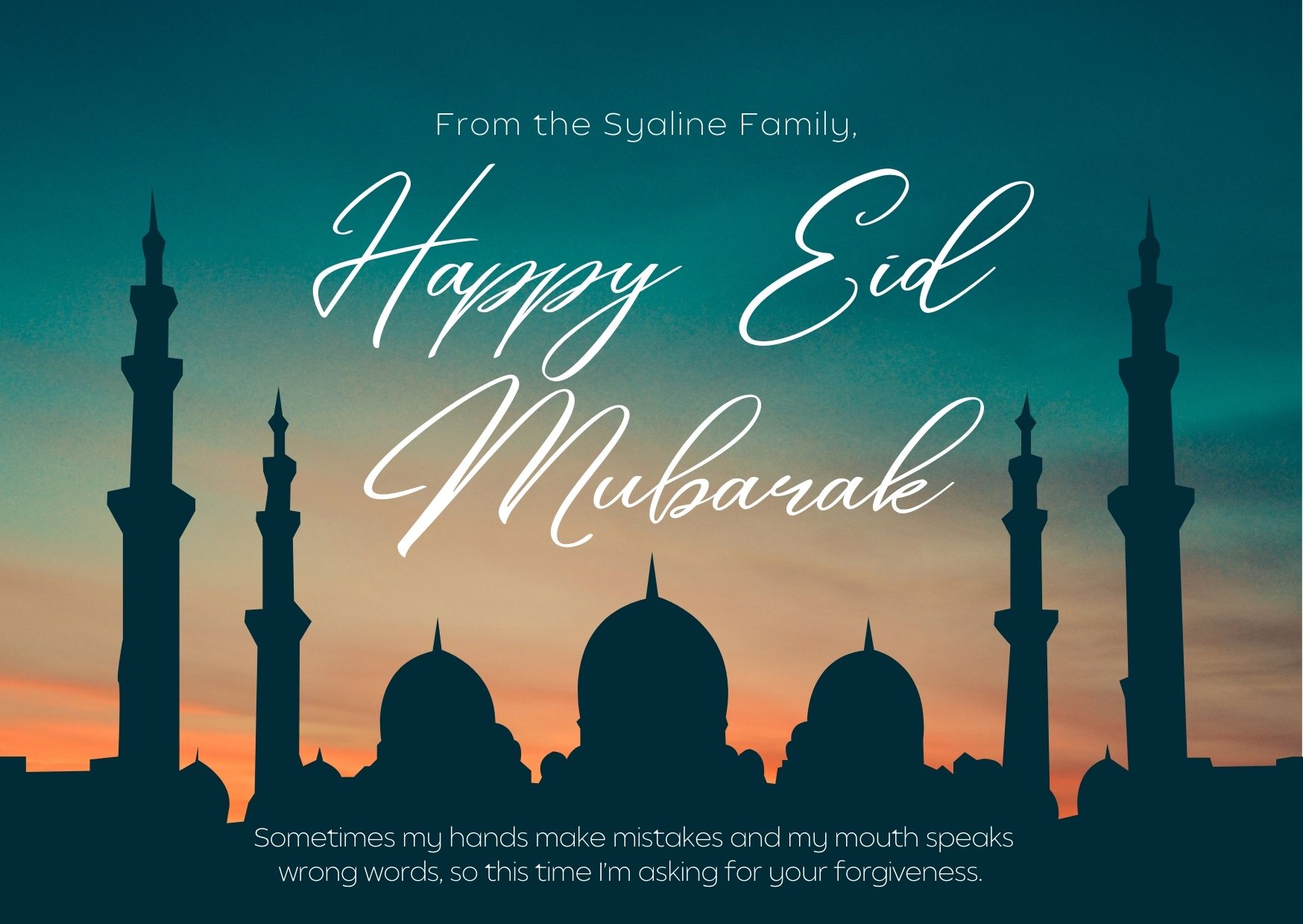 eid greeting card vector art, icons, and graphics for free download (24)