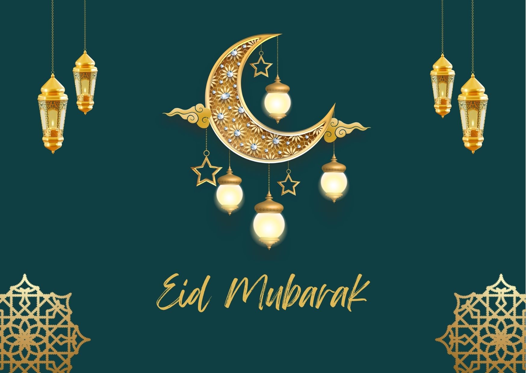 eid greeting card vector art, icons, and graphics for free download (27)