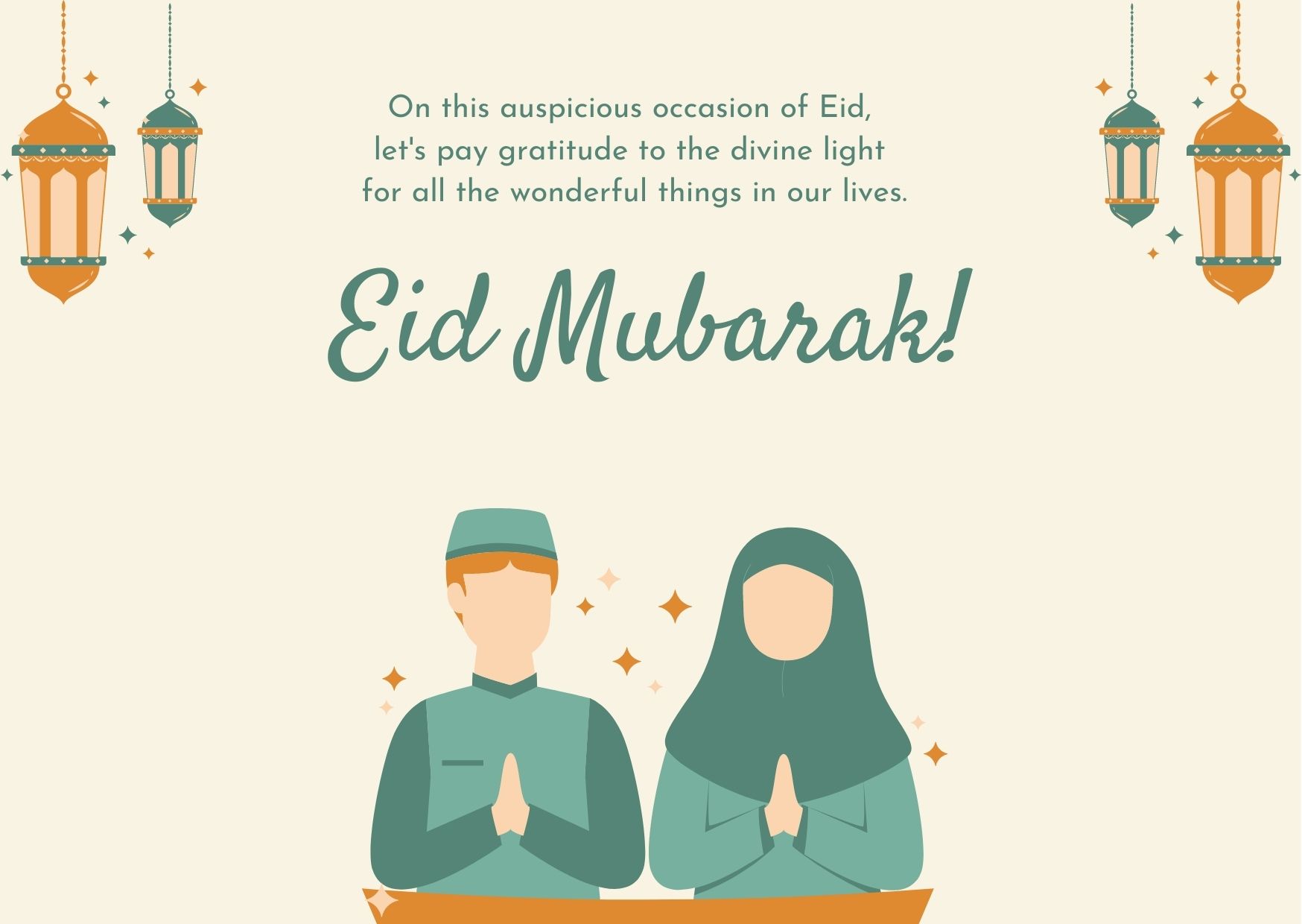 eid greeting card vector art, icons, and graphics for free download (40)
