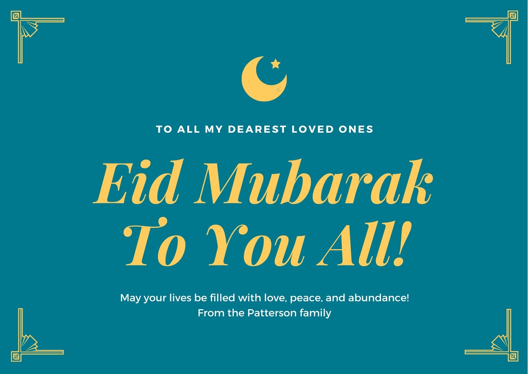 eid greeting card vector art, icons, and graphics for free download (7)