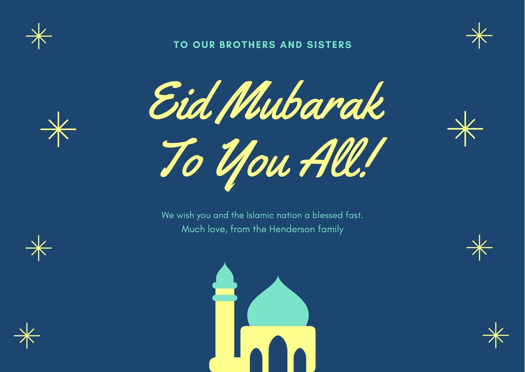 eid greeting card vector art, icons, and graphics for free download (8)