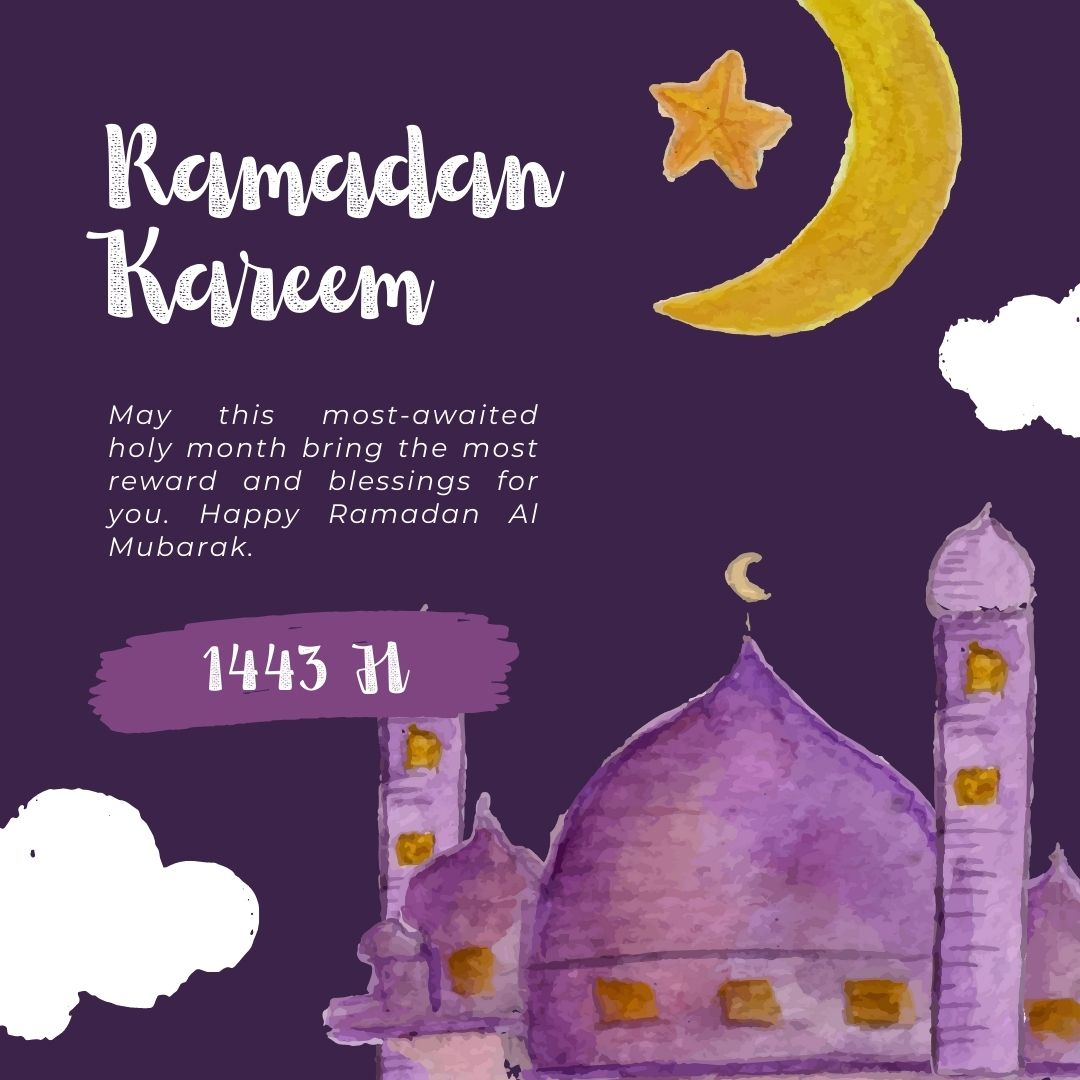 Sweet happy ramadan kareen wishes images