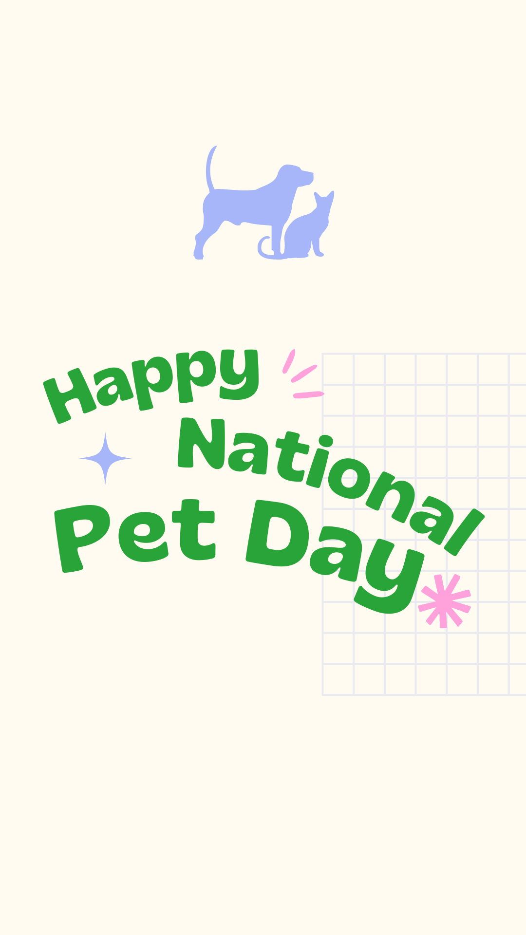 appy national pet day wishes & images for instagram story