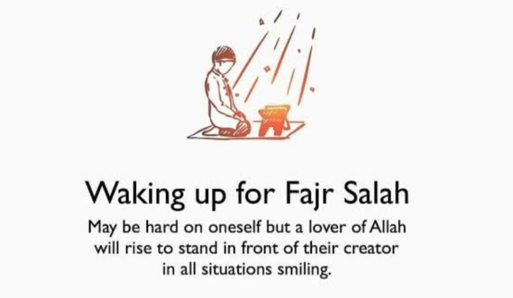 Waking up for Fajr Salah