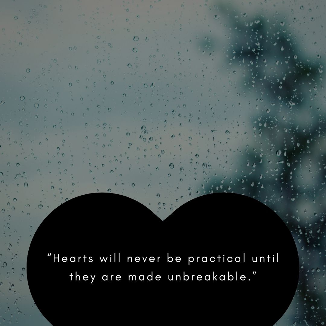 “hearts will never be practical until they are made unbreakable ”