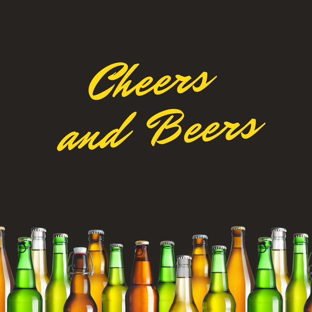 Bachelor Party Invitation Messages "cheers and beers