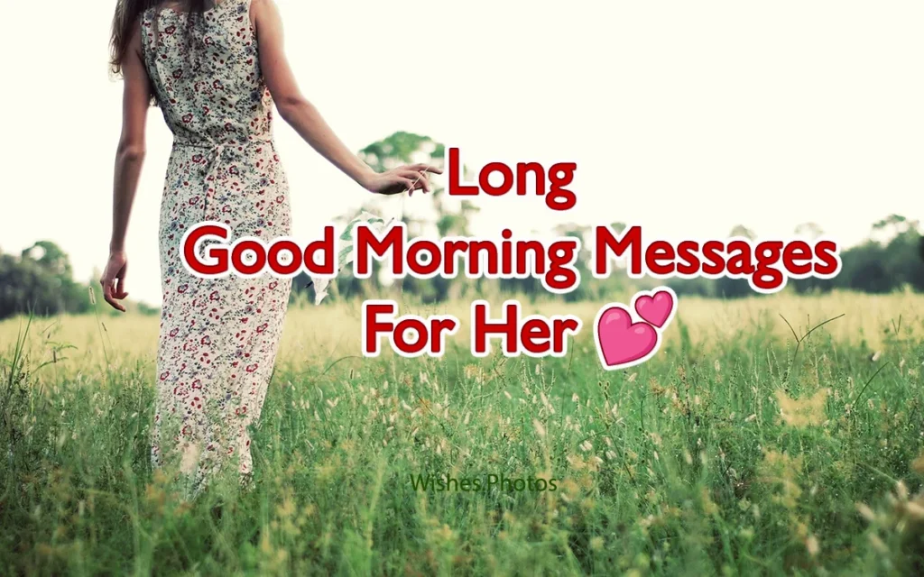 Long Good Morning Messages For Her