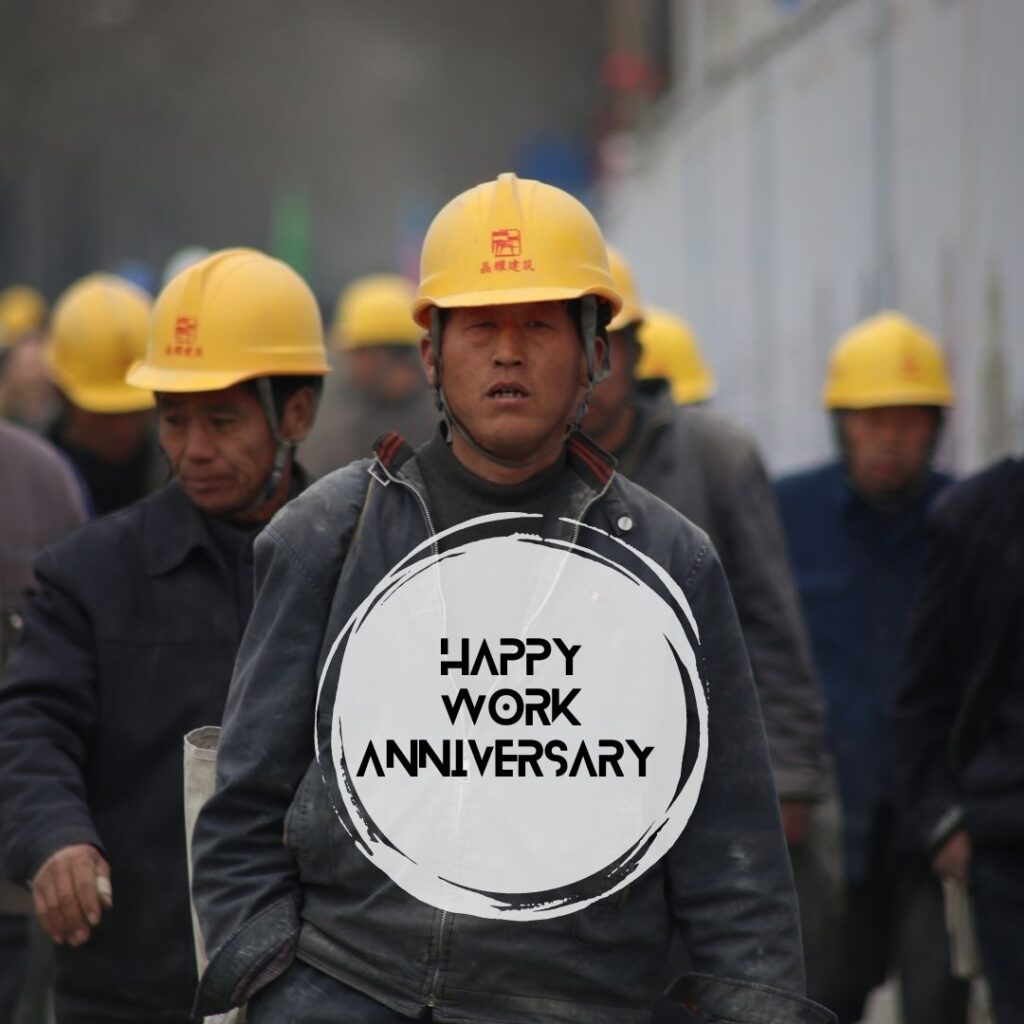 work anniversary wishes