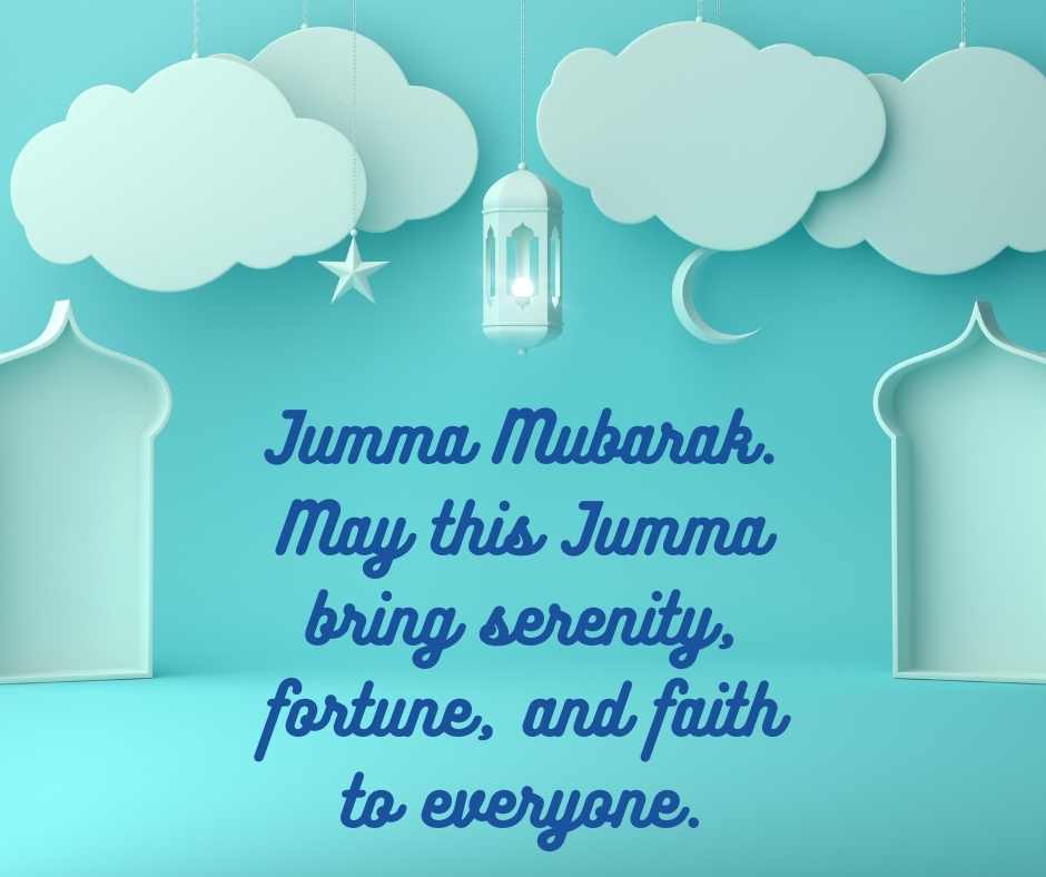 jumma mubarak may this jumma bring serenity, fortune, and faith to everyone