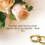therefore, what god has joined together, let no one separate – mark 109