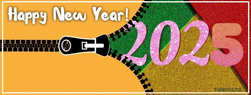 Unlocking Zipper with new year fb cover photo