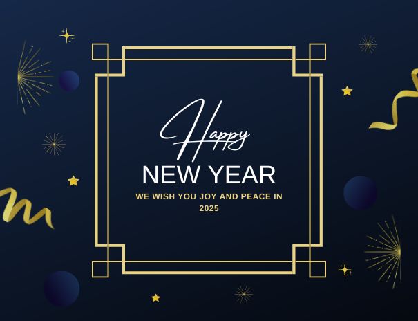 We wish you joy and peace in 2025