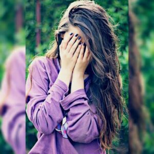 Beautiful Hidden Face Girl DP | Stylish Shy Girl Pic for WhatsApp