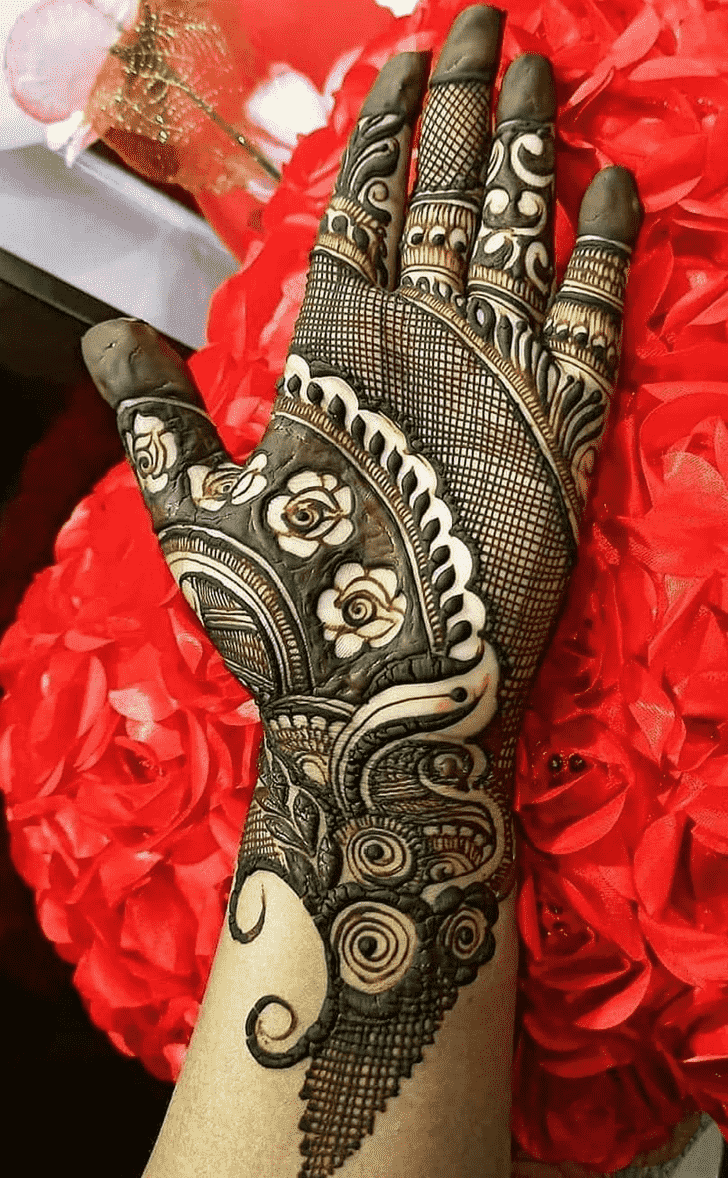 New Year Mehndi Design Henna 04 - Wishes.Photos