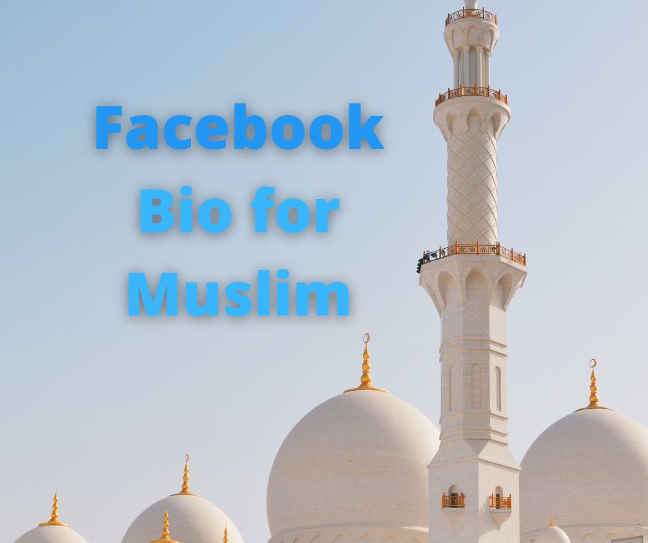 facebook bio for muslim