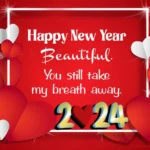 romantic new year 2024 wishes for her