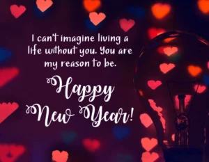 romantic new year messages copy