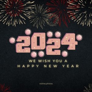 we wish you a happy new year 2025 greeting card vector
